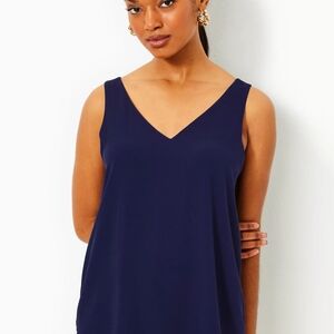 Lilly pulitzer florin tank true navy